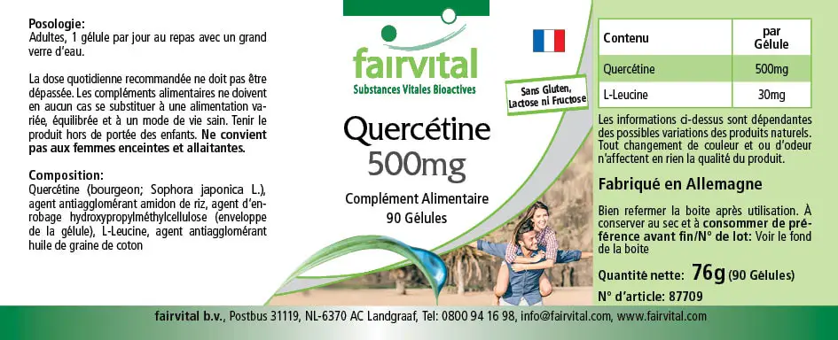 Quercetin 500mg