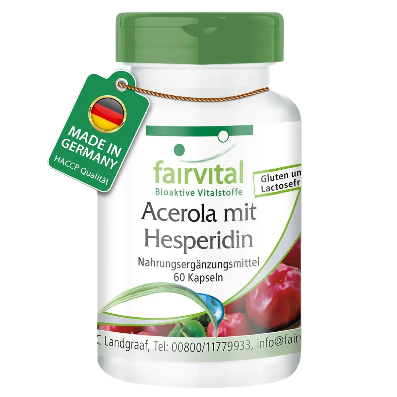 Acerola met hesperidine - 60 capsules