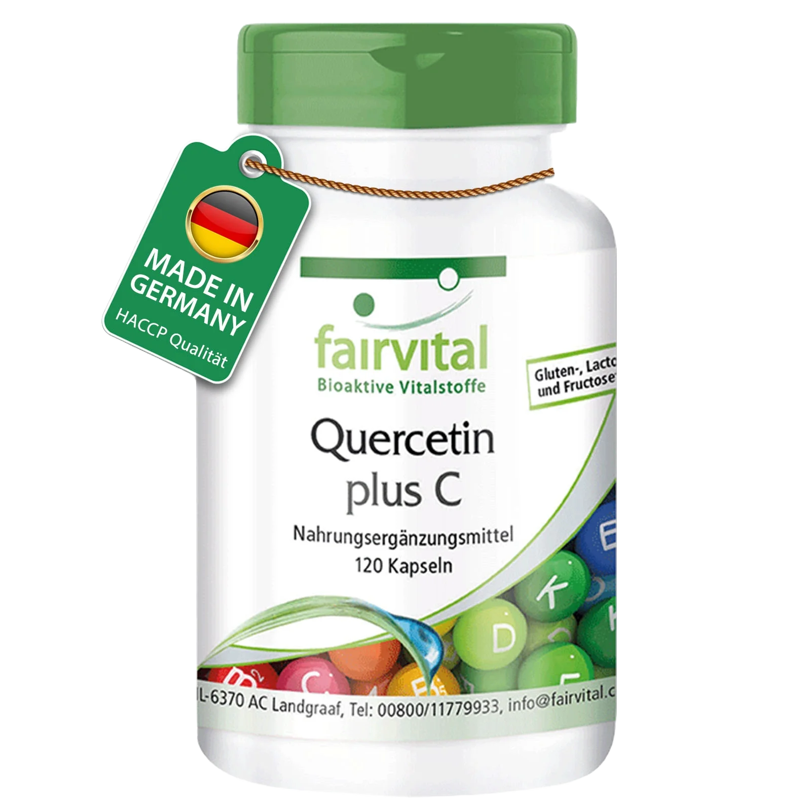 Quercetine plus C - 120 capsules