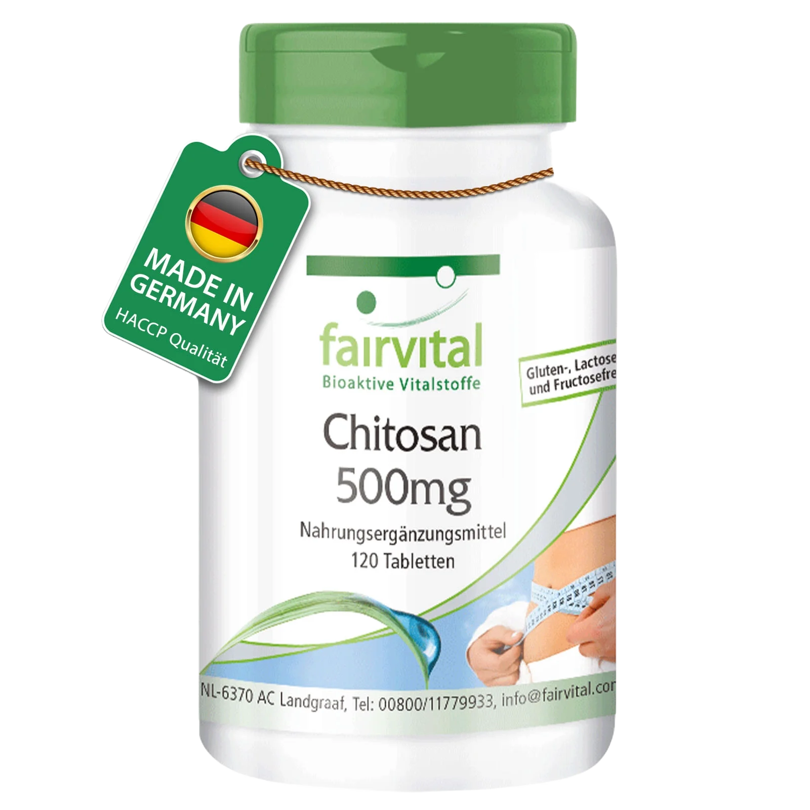 Chitosan 500mg - 120 Tablets