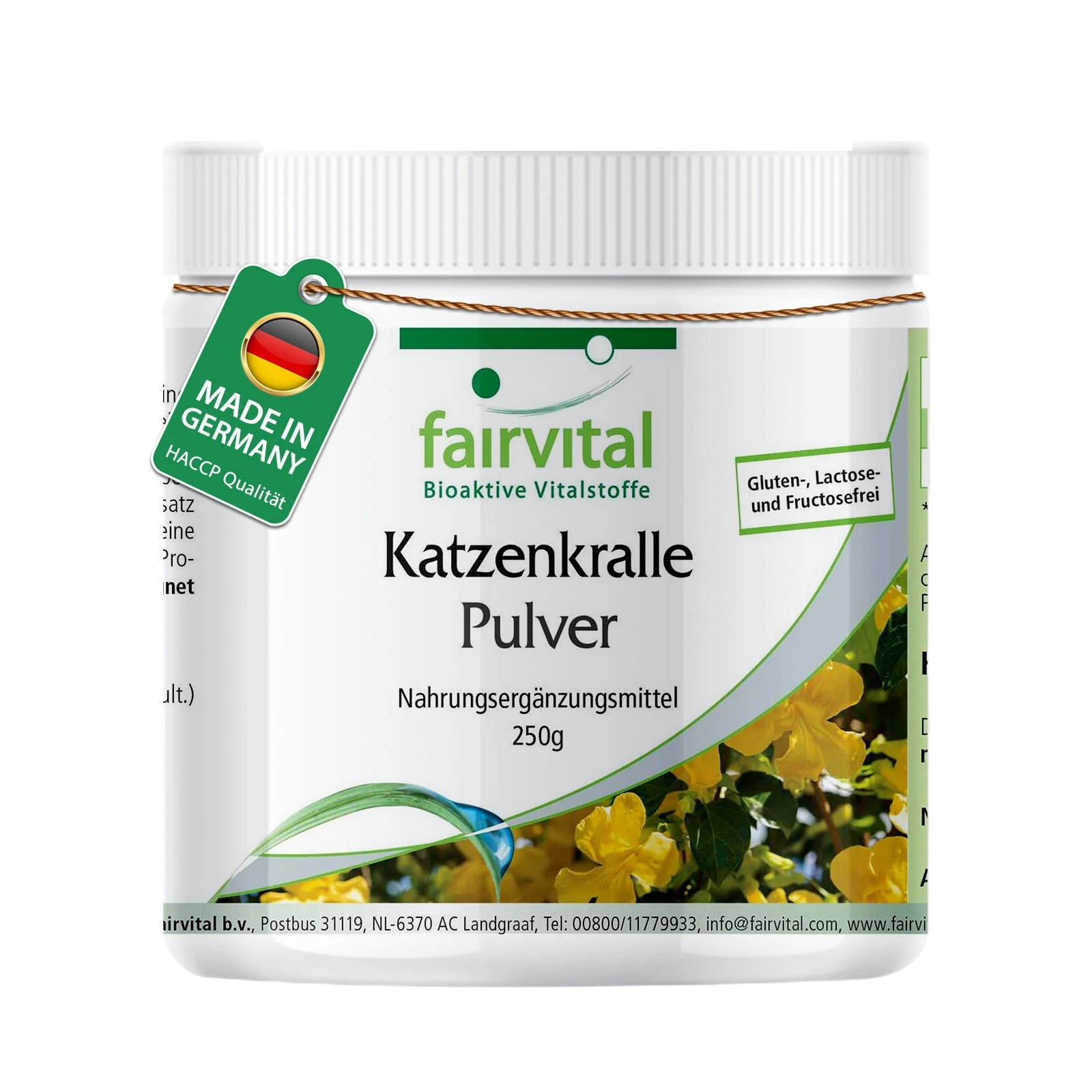 Kattenklauwpoeder met vitamine C - 250g