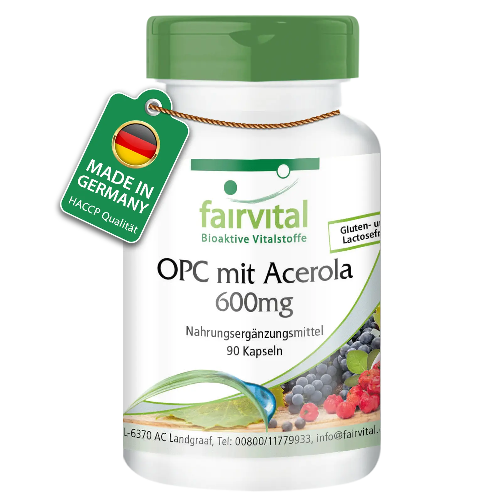 OPC 600mg met acerola - 90 capsules