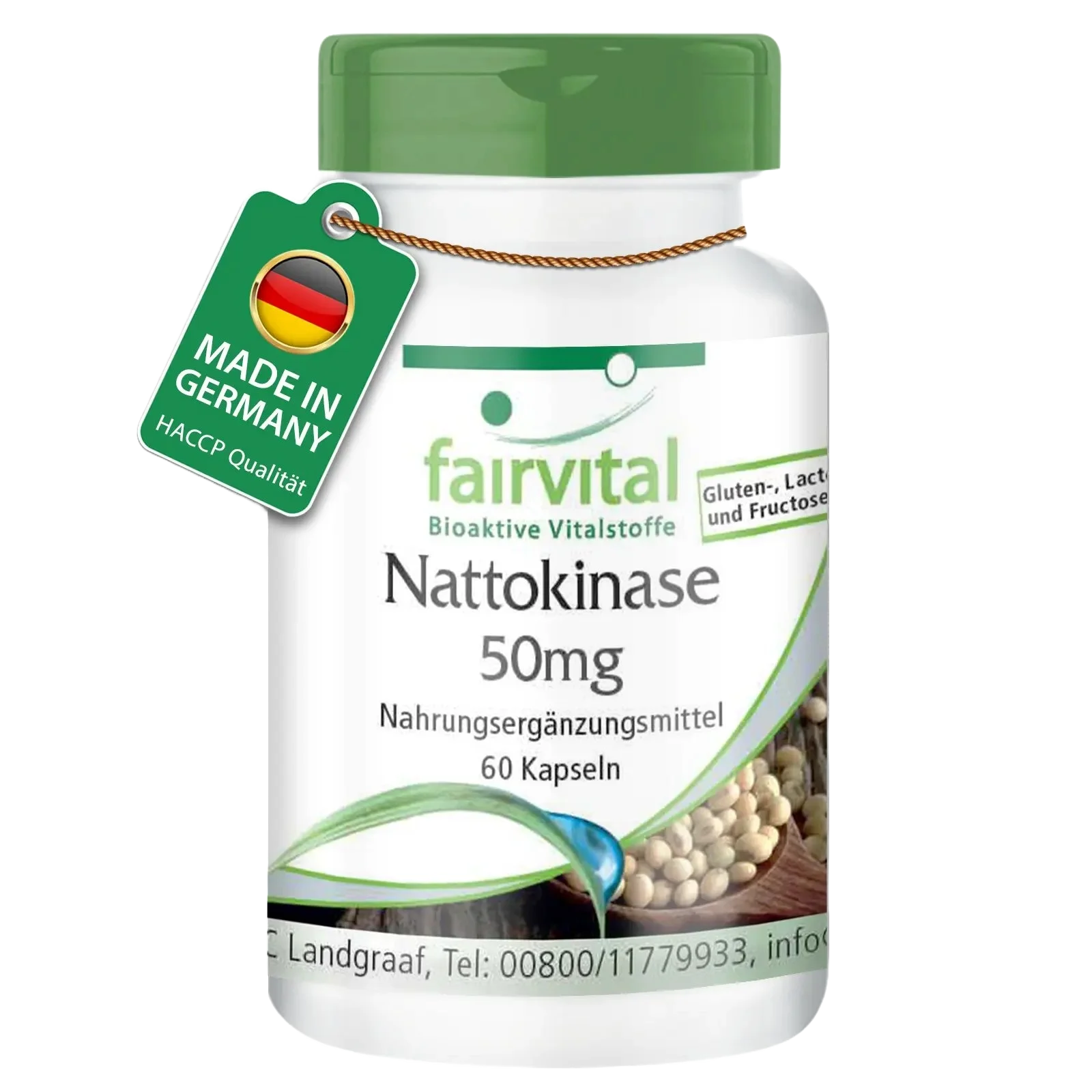 Nattokinase 50mg - 60 capsules