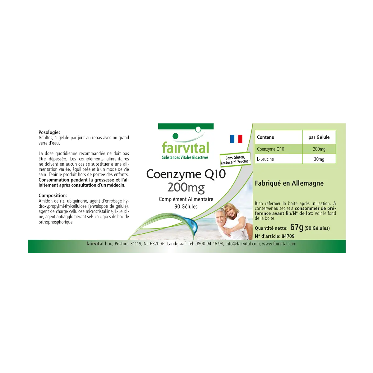 Coenzyme Q10 200mg - 90 capsules