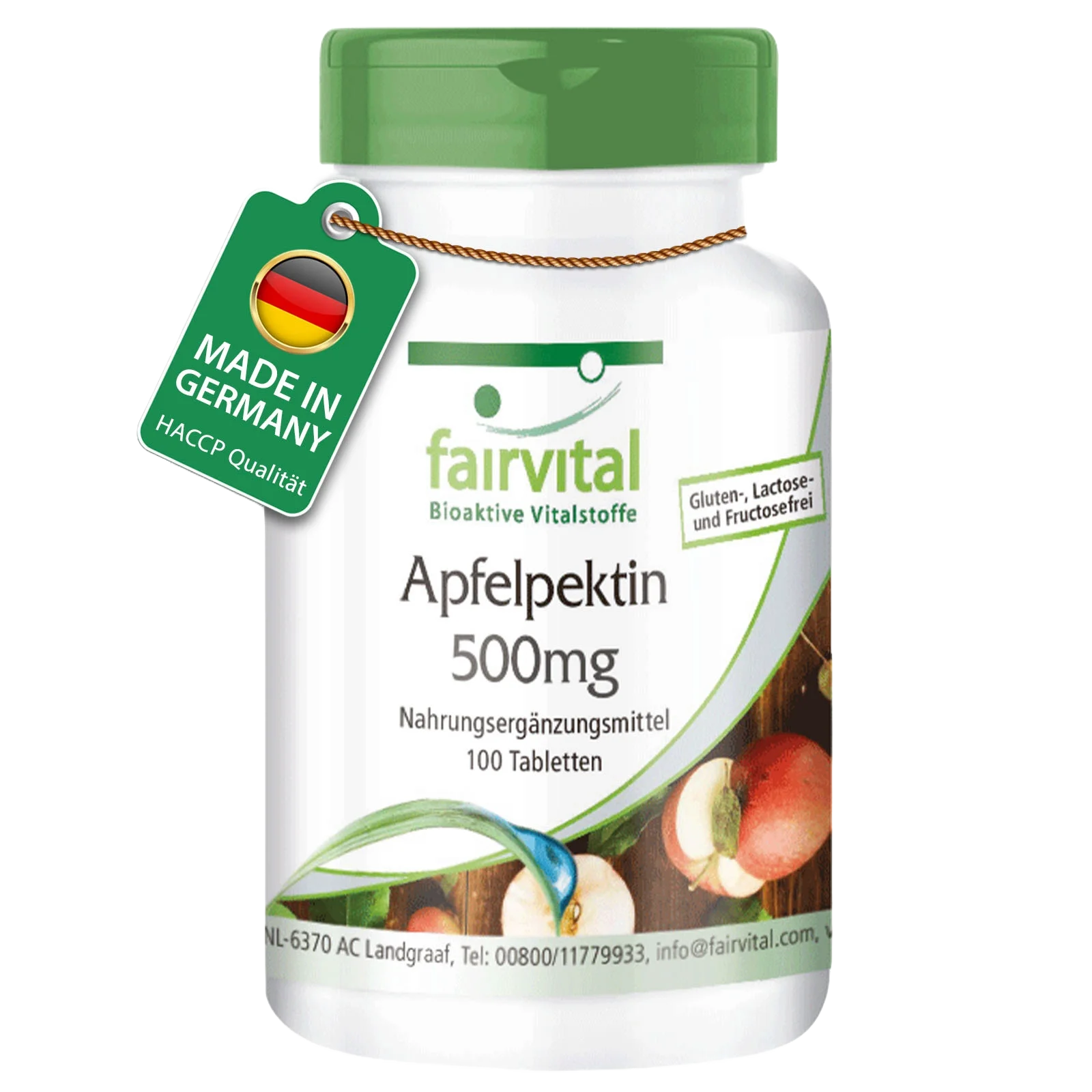 Appelpectine 500mg - 100 tabletten