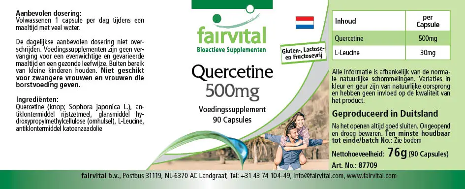 Quercetin 500mg