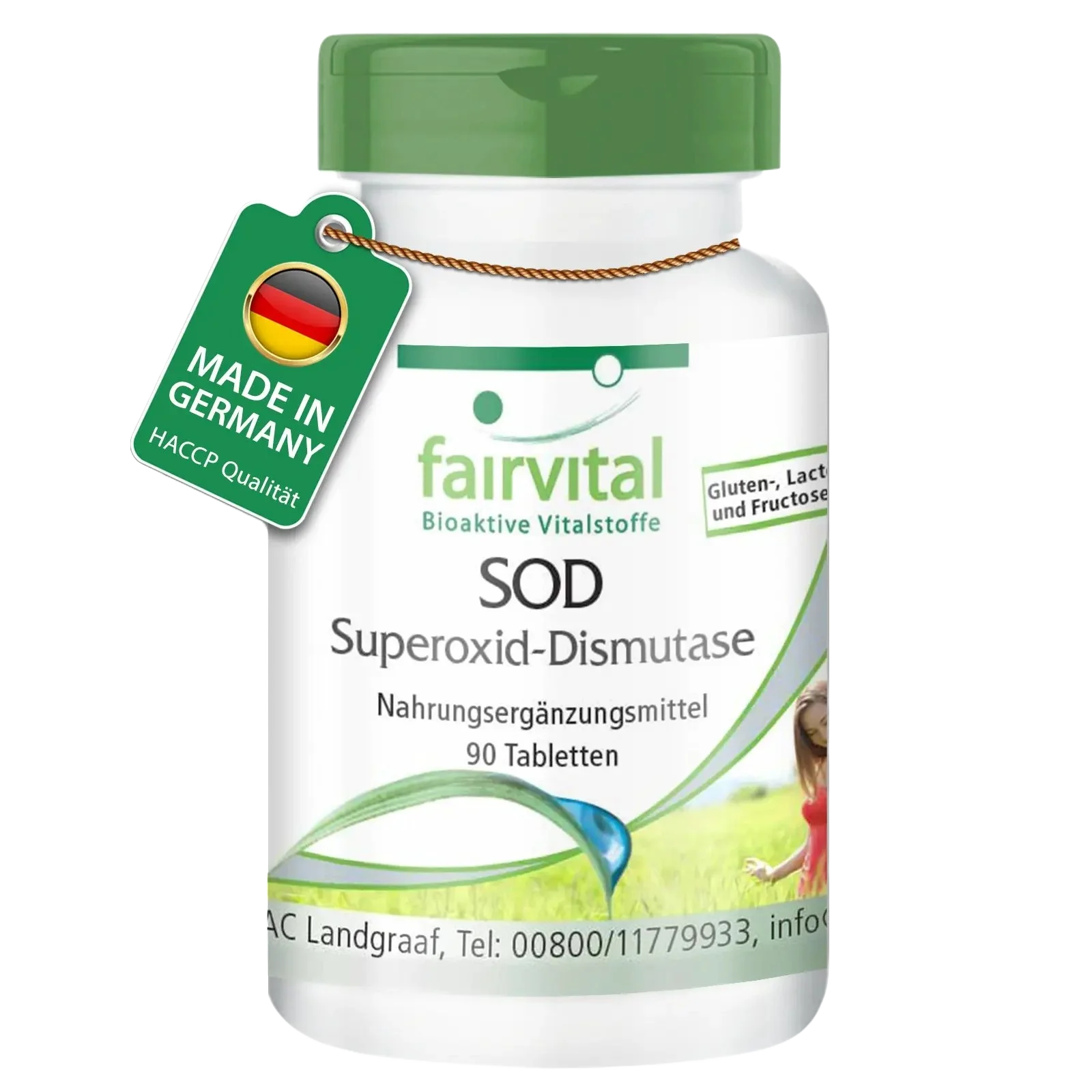 SOD Superoxide dismutase - 90 tabletten