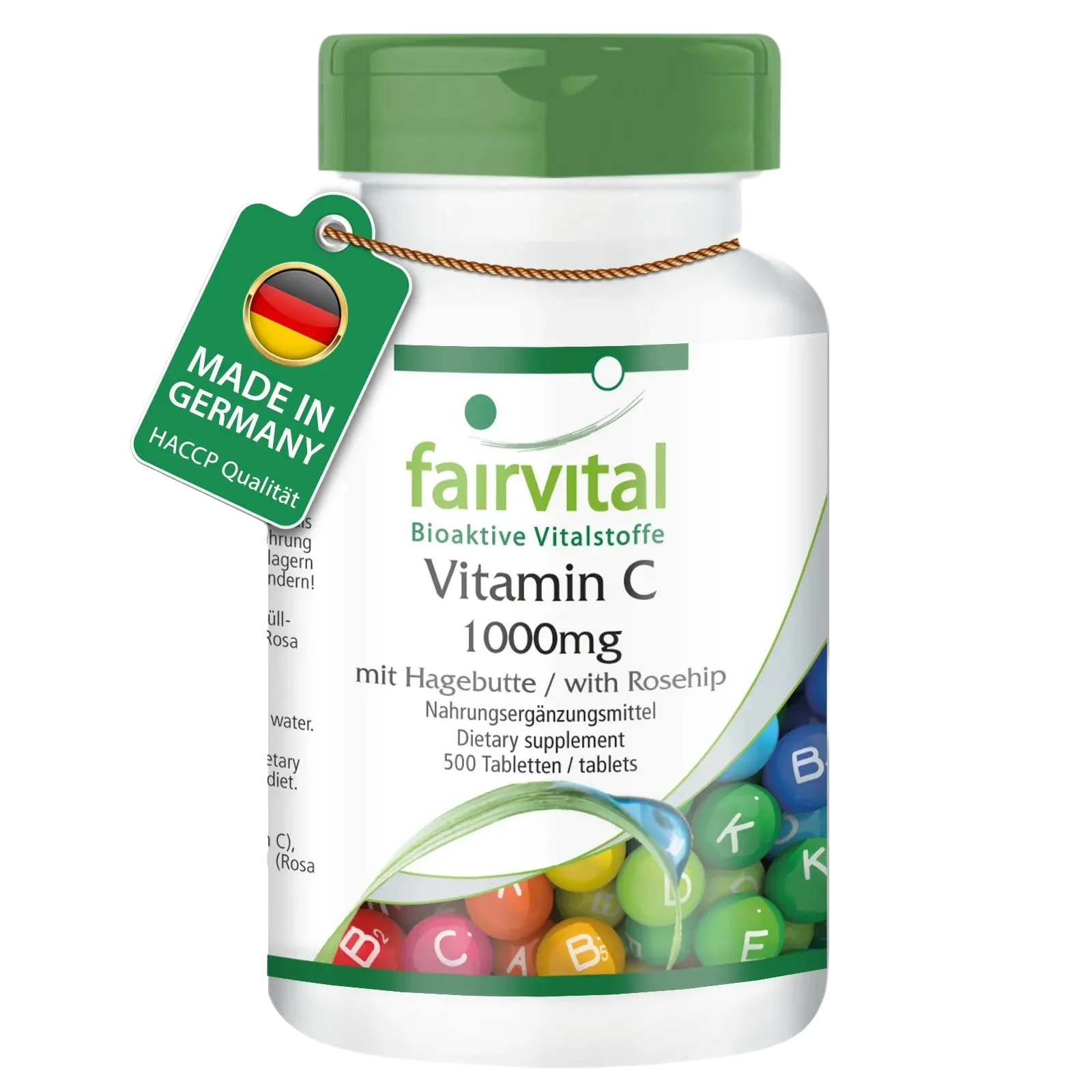 Vitamine C 1000mg met rozenbottel