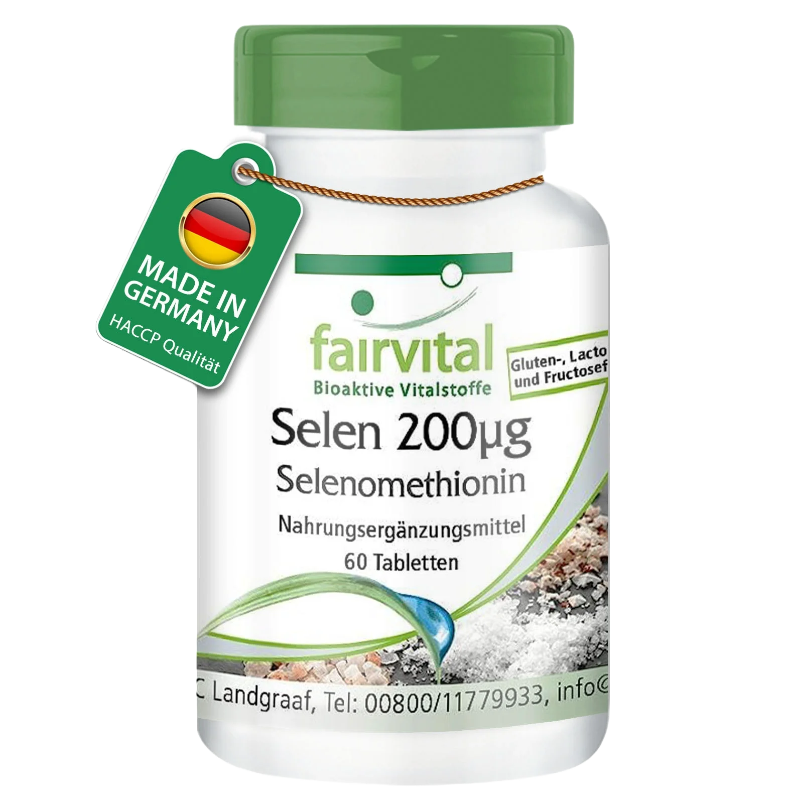 Selenium 200µg Selenomethionine - 60 Tablets