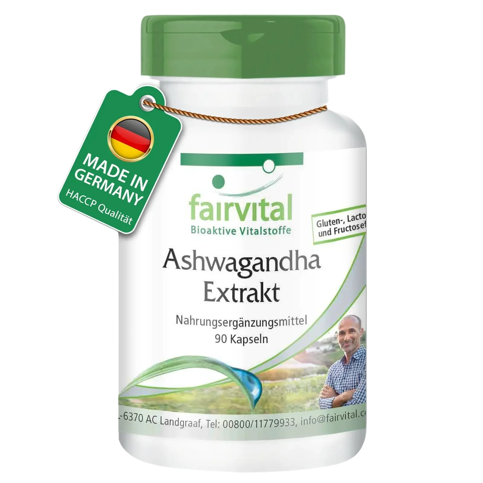 Ashwagandha extract 500mg - 90 Capsules