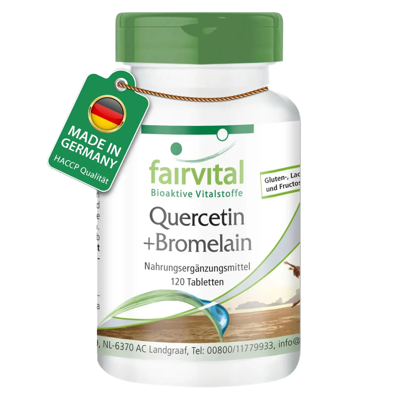 Quercetine plus Bromelaïne - 120 Tabletten