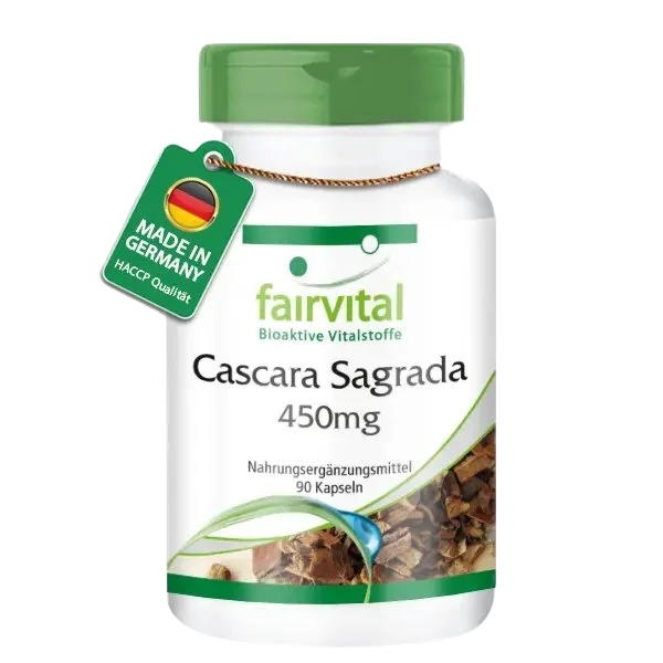 Cascara Sagrada 450mg - 90 capsules