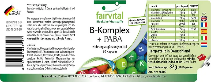 B-Complex + PABA