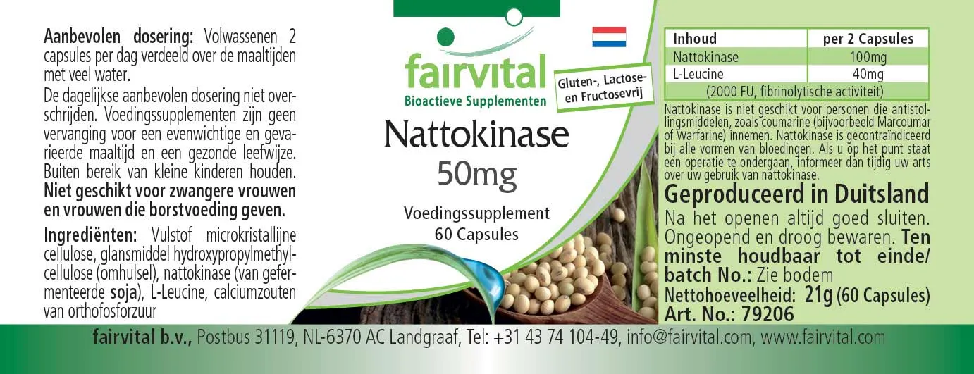 Nattokinase 50mg