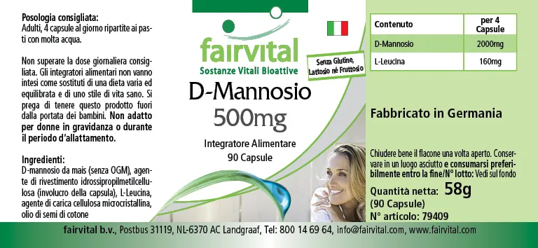 D-Mannose 500mg