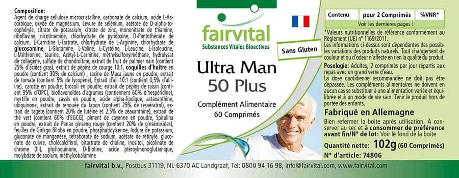 Ultra Man 50 Plus