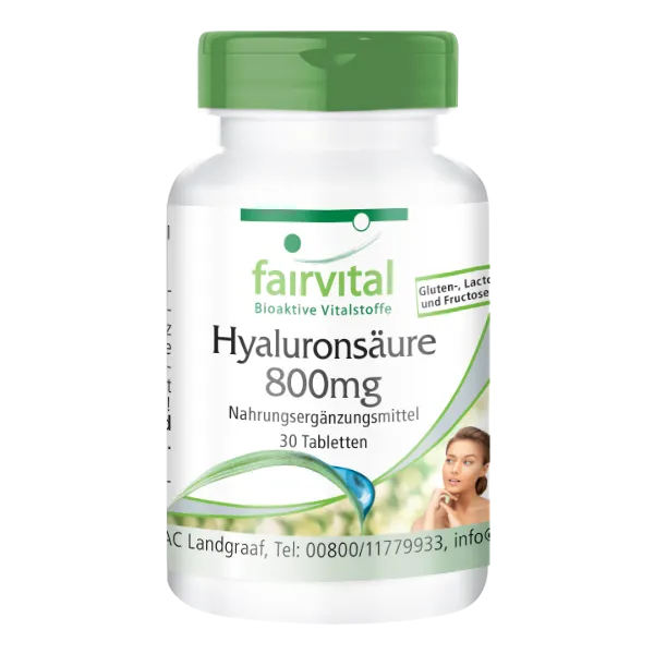 Hyaluronic acid 800mg