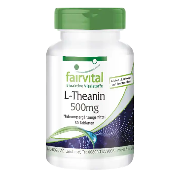 L-Theanine 500mg - 60 Tablets