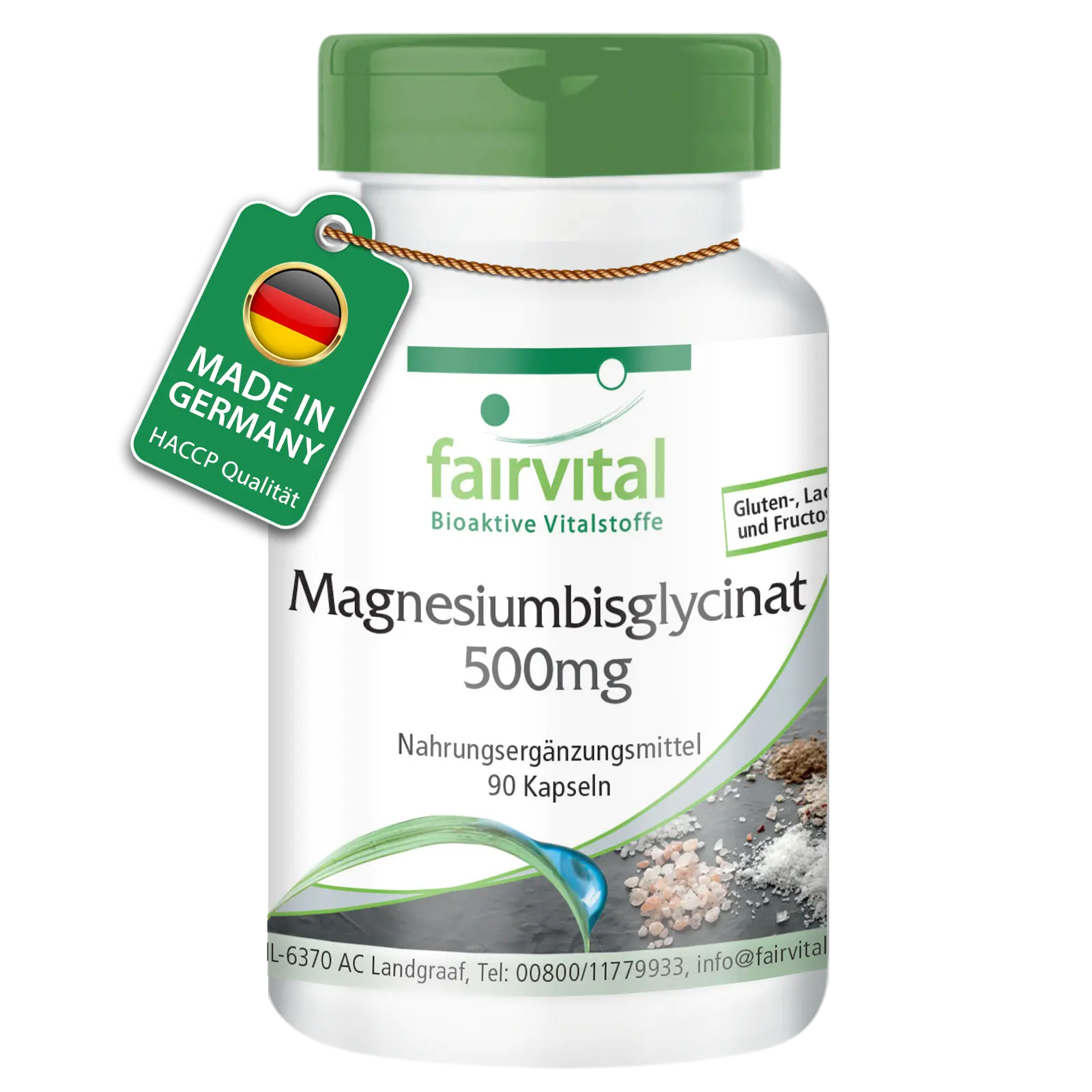 Bisglycinate de magnésium 500 mg