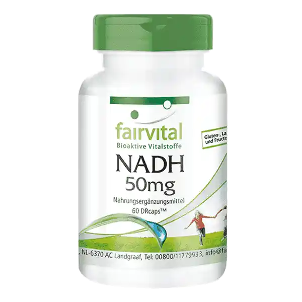 NADH 50mg - 60 Capsule a rilascio lento