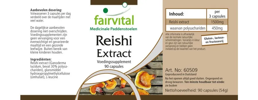 Reishi Extract - 90 Capsules