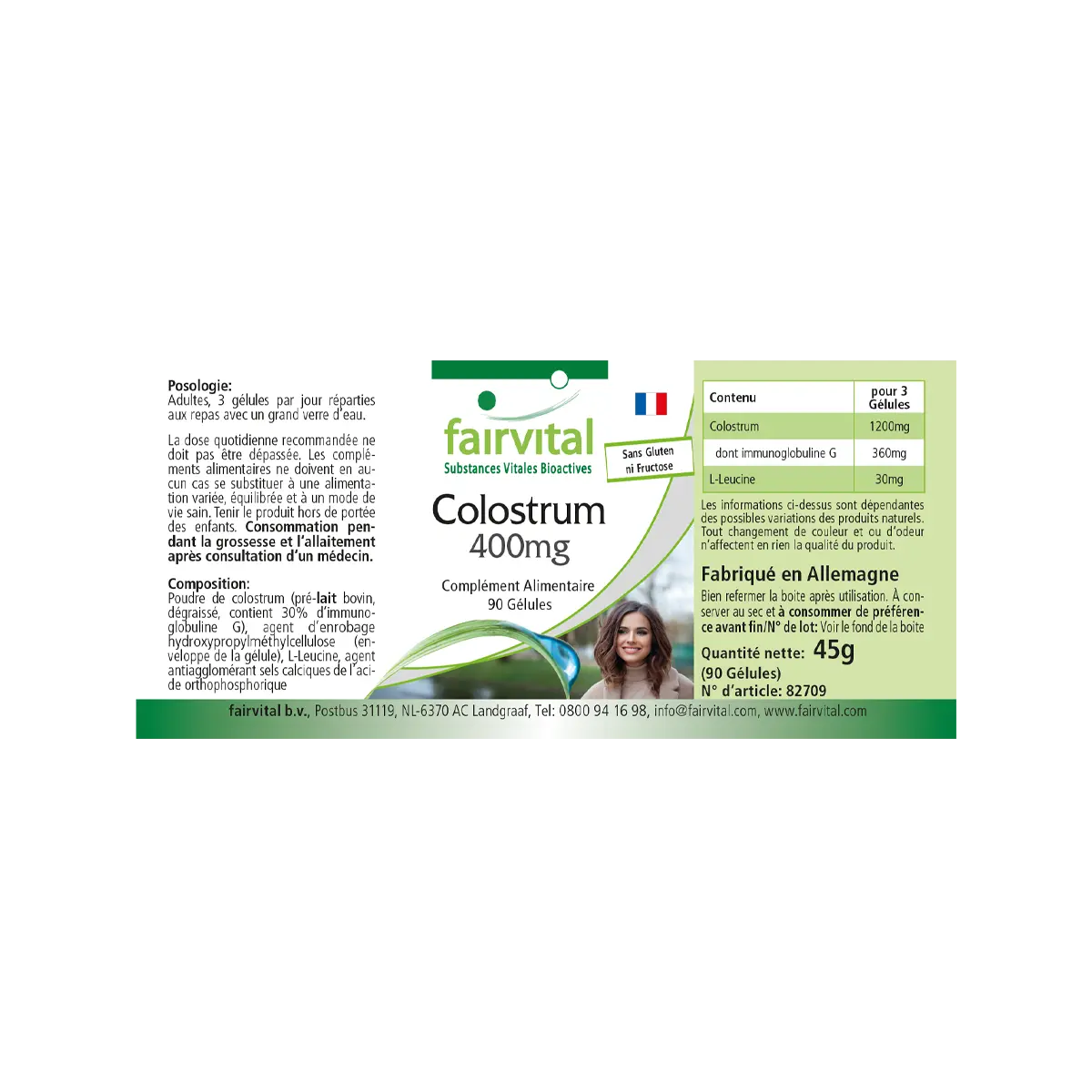 Colostrum 400mg