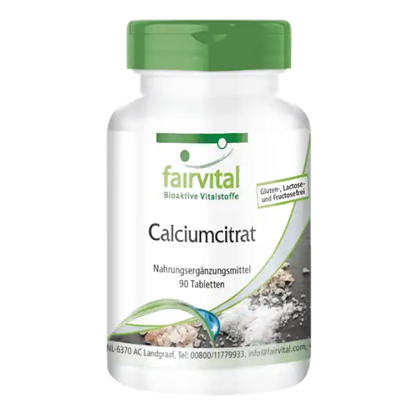 Calcium citrate containing 300mg calcium - 90 tablets