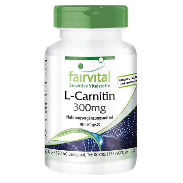 L-Carnitina 300mg - 90 LiCaps®