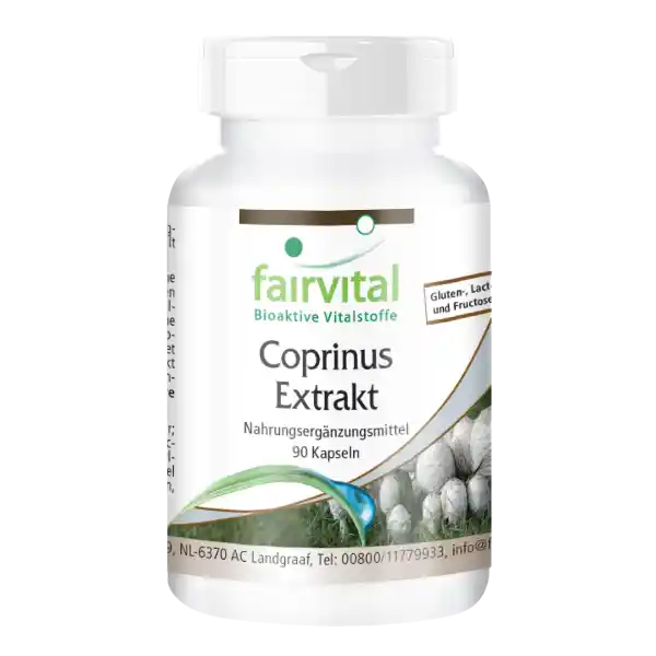 Coprinus Extract 500mg - 90 Capsules