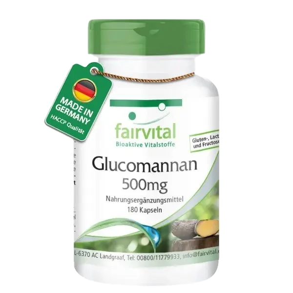 Glucomannano 500mg – 180 capsule