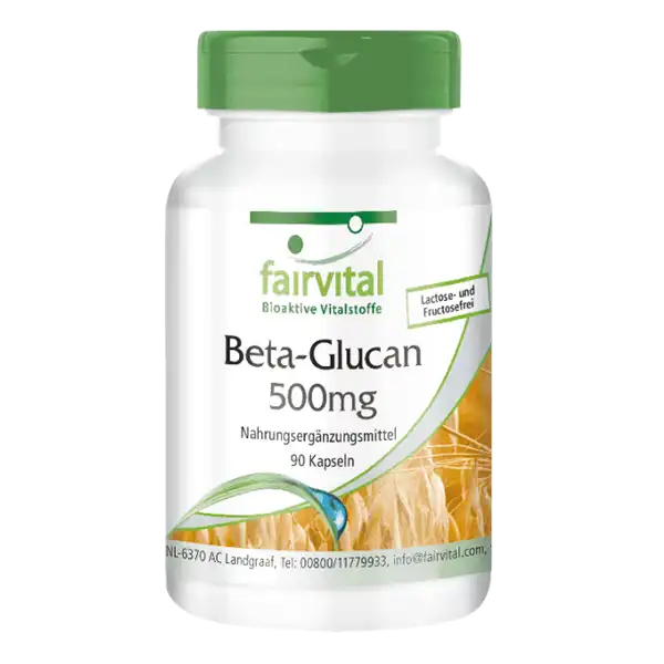 Beta Glucano 500mg - 90 Cápsulas