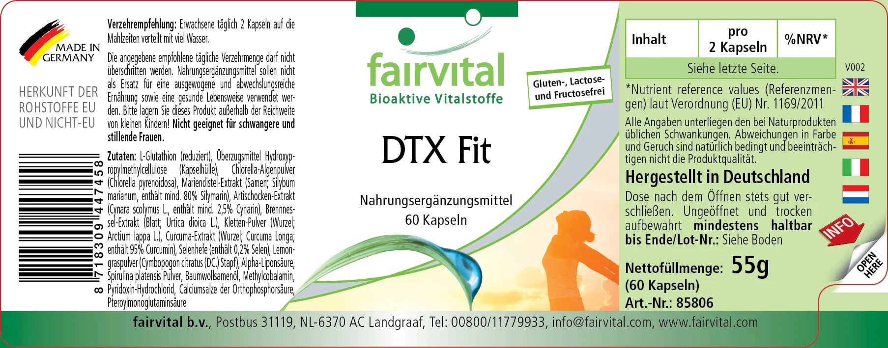 DTX Fit – 60 capsules