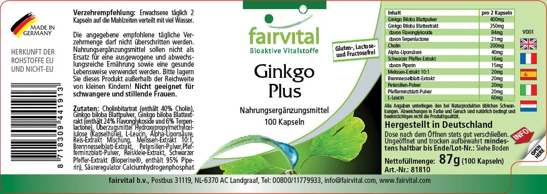 Ginkgo Plus