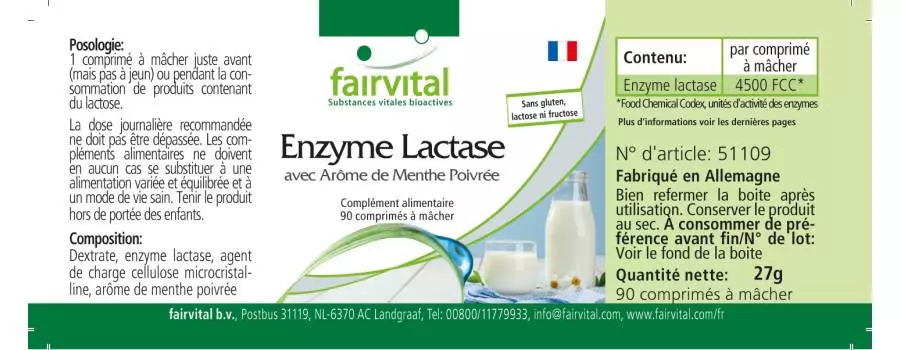 Laktase Enzym