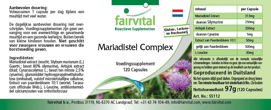 Milk Thistle Complex - 120 Capsules