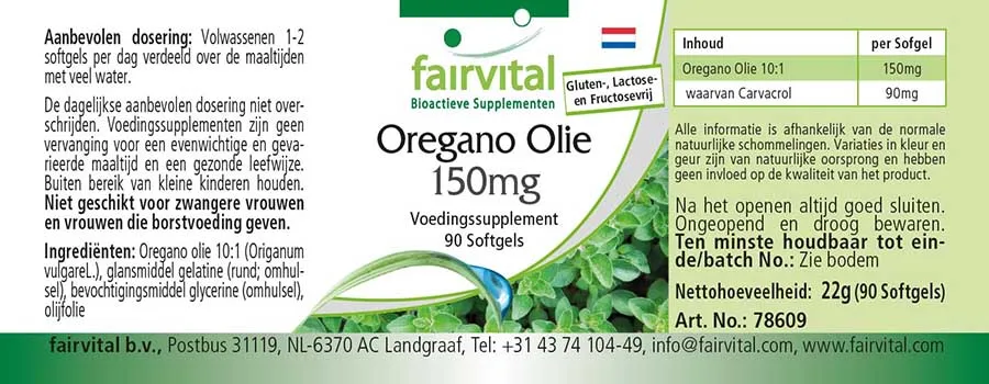 Olio di origano – 90 Softgels