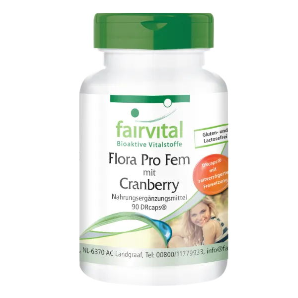 Flora Pro Fem with Cranberry - 90 DRcaps®