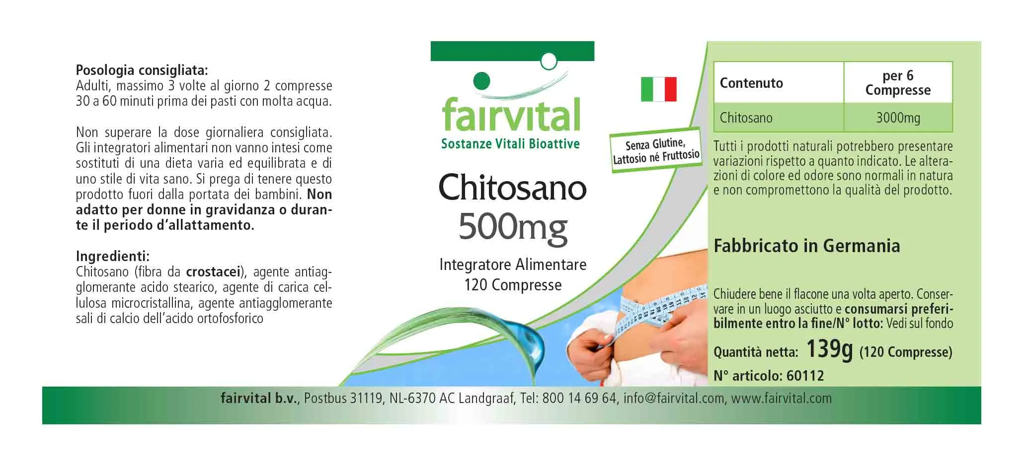 Chitosan 500mg