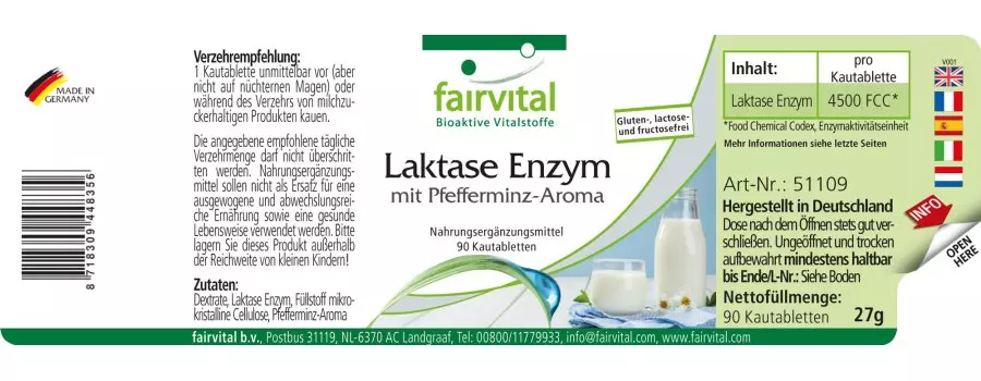 Laktase Enzym