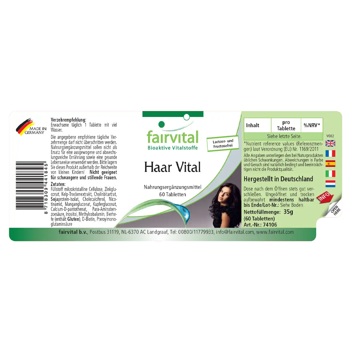 Capelli Vitali - 60 compresse