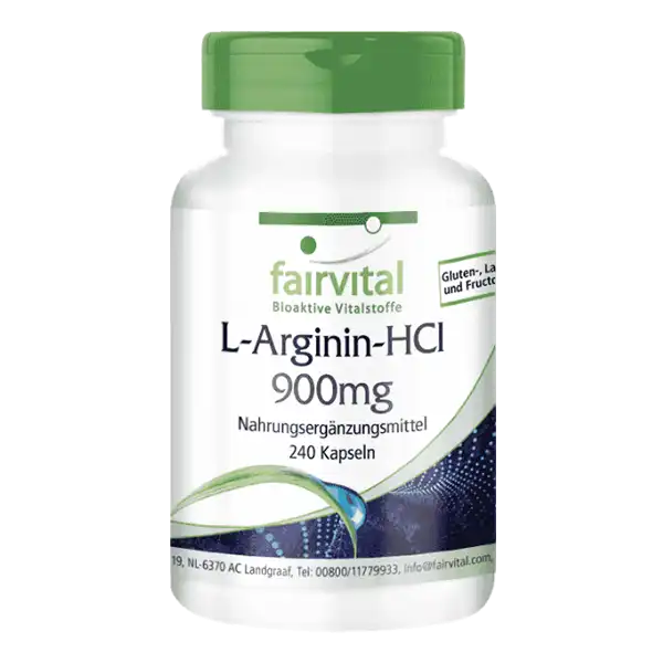 L-Arginine 900mg - 240 gélules