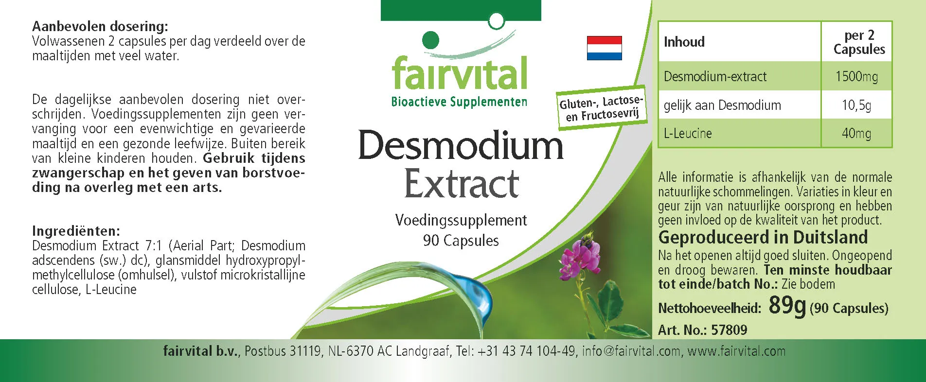 Desmodium Extract - 90 Capsules