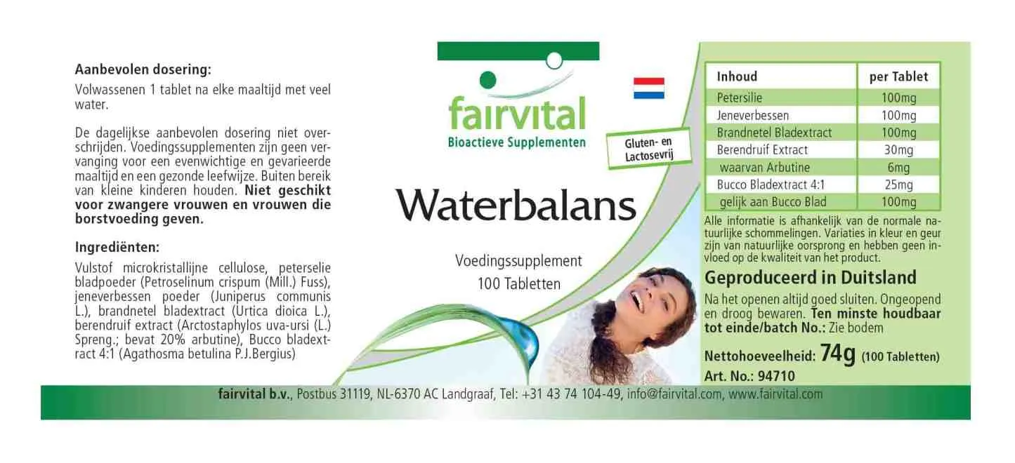 Wassertabletten