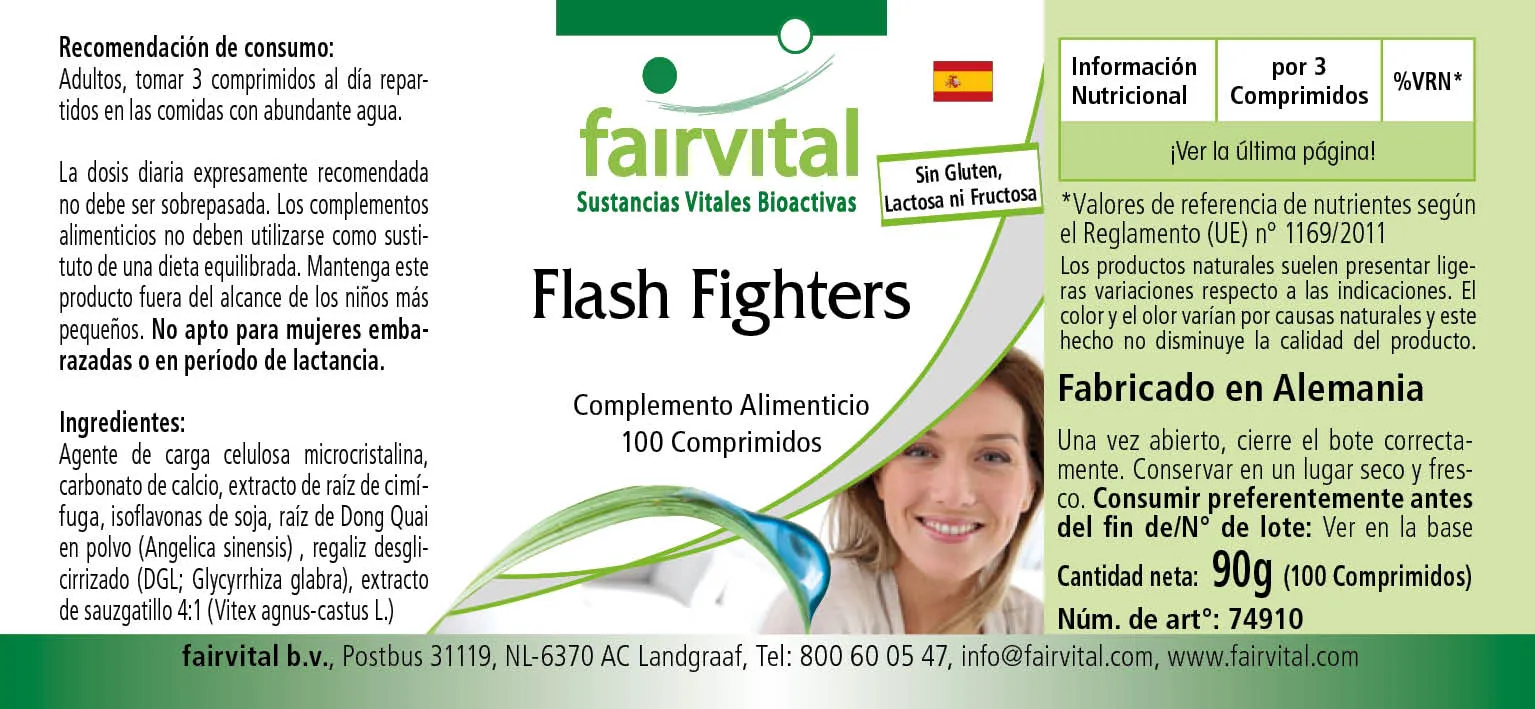 Flash Fighters - 100 tablets- Sale - MHD 02/25