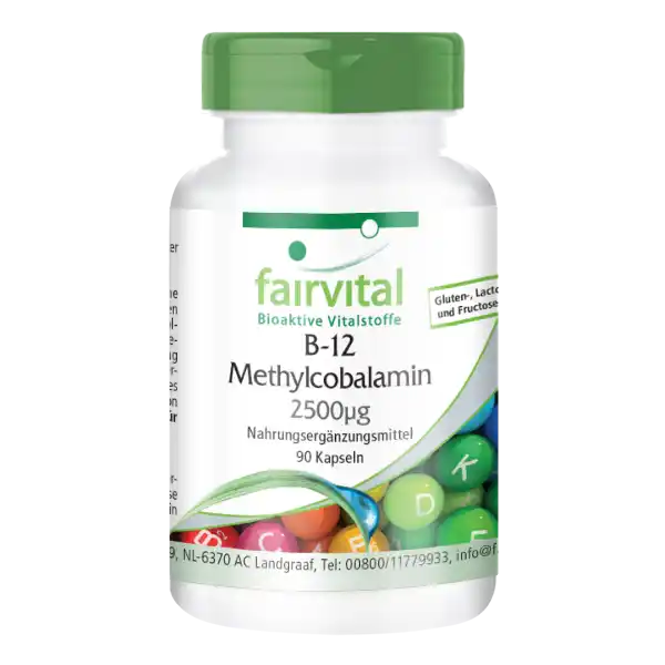 B12 Metilcobalamina 2500µg - Sale - fecha de caducidad - 04/25