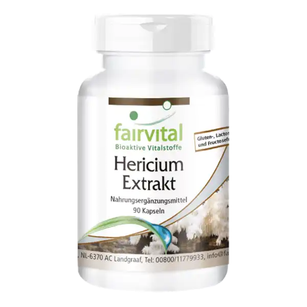 Hericium Extract 500mg - 90 Capsules