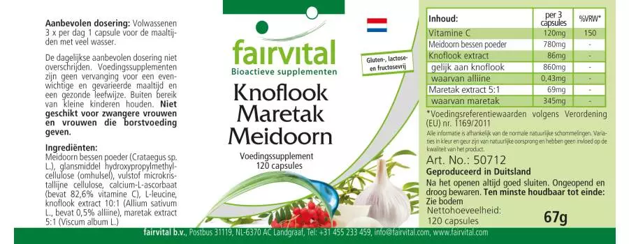 Knoblauch Mistel Weißdorn