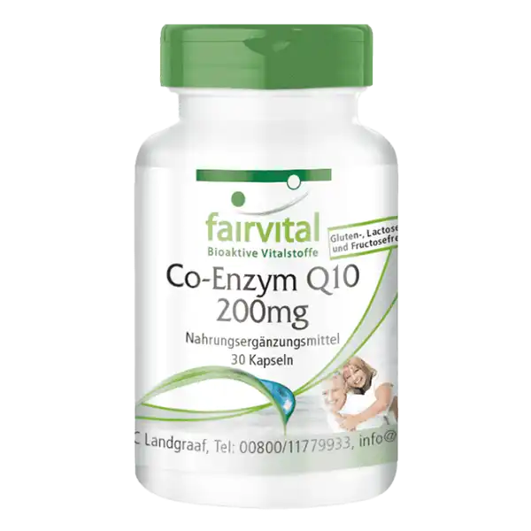 Co-Enzima Q10 200mg - 30 Cápsulas