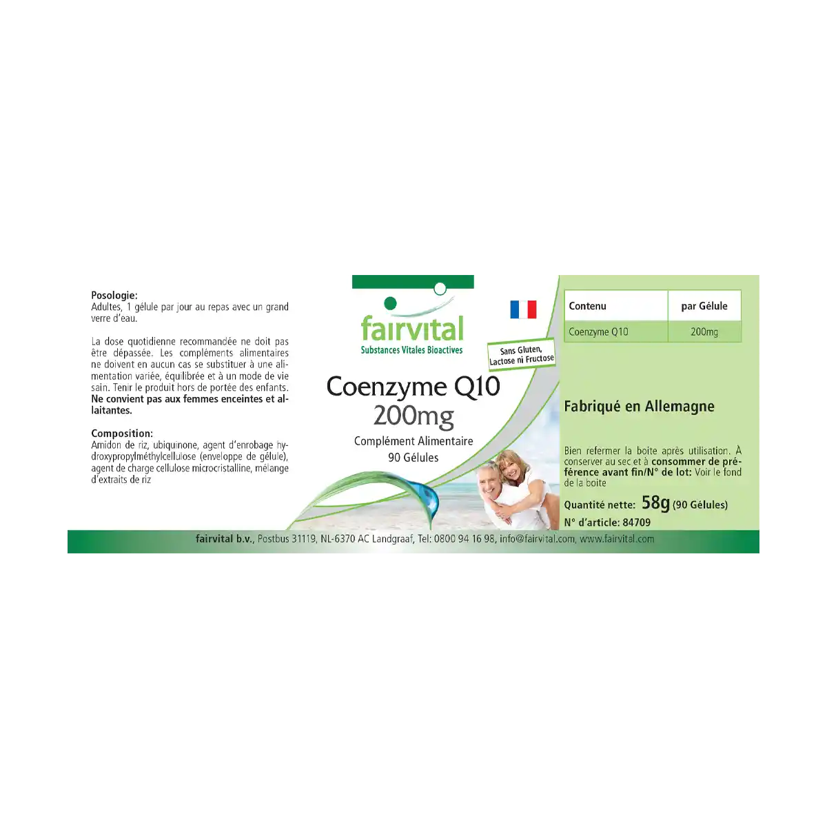 Coenzyme Q10 200mg - 90 capsules