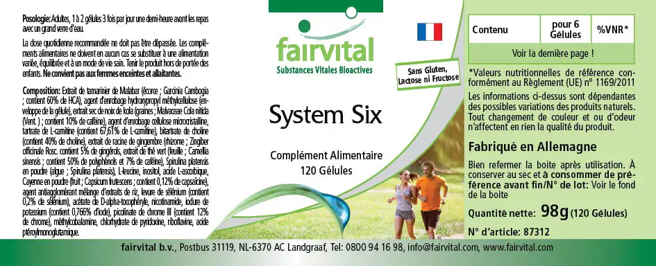 System Six - Sale - date limite consommation - 05/25